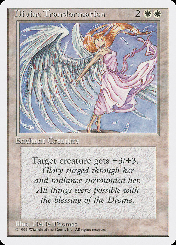 Divine Transformation [Fourth Edition] MTG Single Magic: The Gathering | Red Claw Gaming