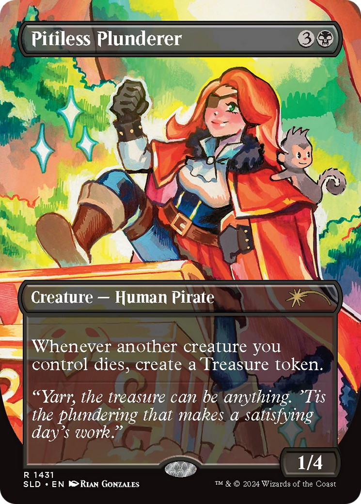Pitiless Plunderer [Secret Lair Drop Series] MTG Single Magic: The Gathering | Red Claw Gaming