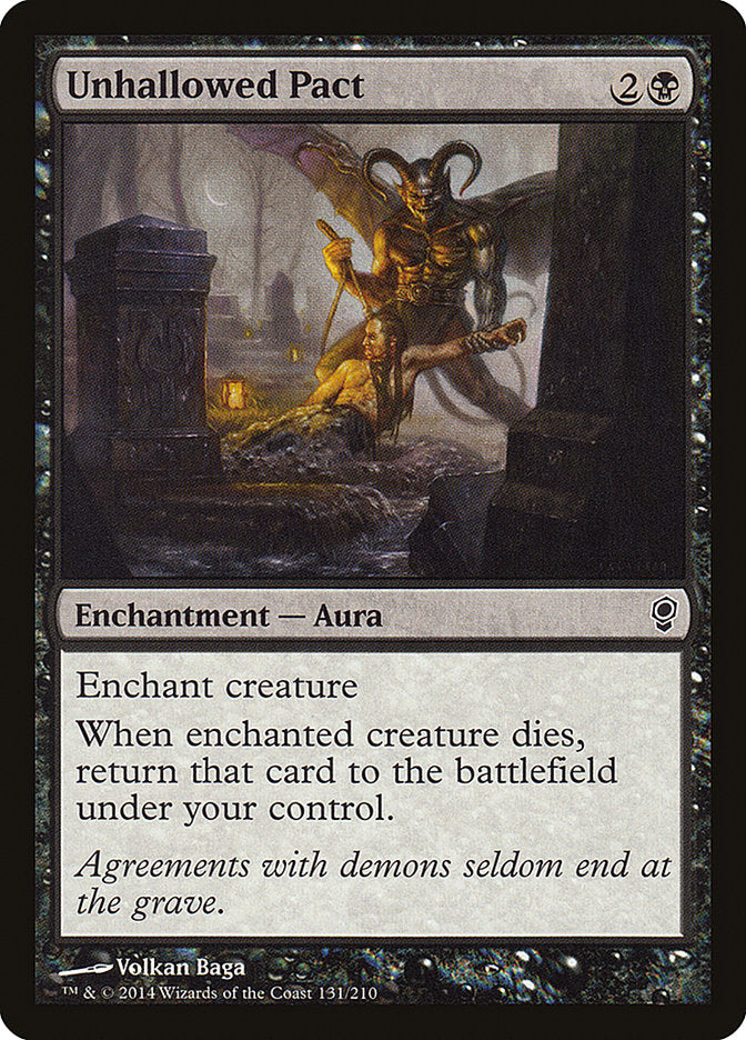 Unhallowed Pact [Conspiracy] MTG Single Magic: The Gathering | Red Claw Gaming