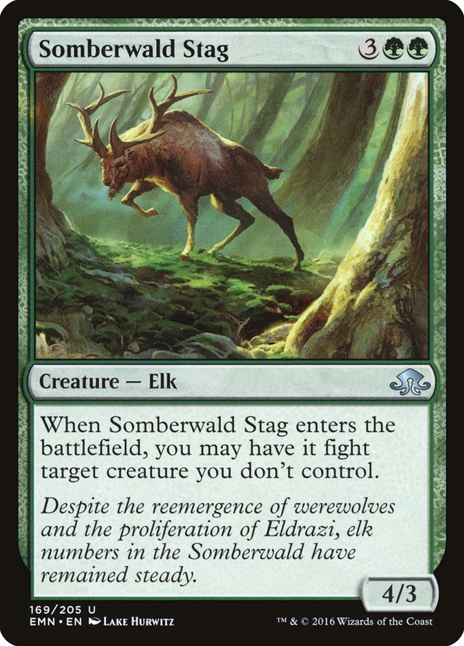 Somberwald Stag [Eldritch Moon] MTG Single Magic: The Gathering | Red Claw Gaming