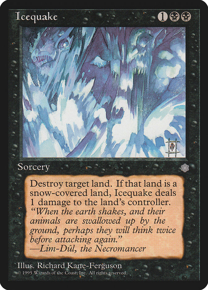 Icequake [Ice Age] MTG Single Magic: The Gathering | Red Claw Gaming