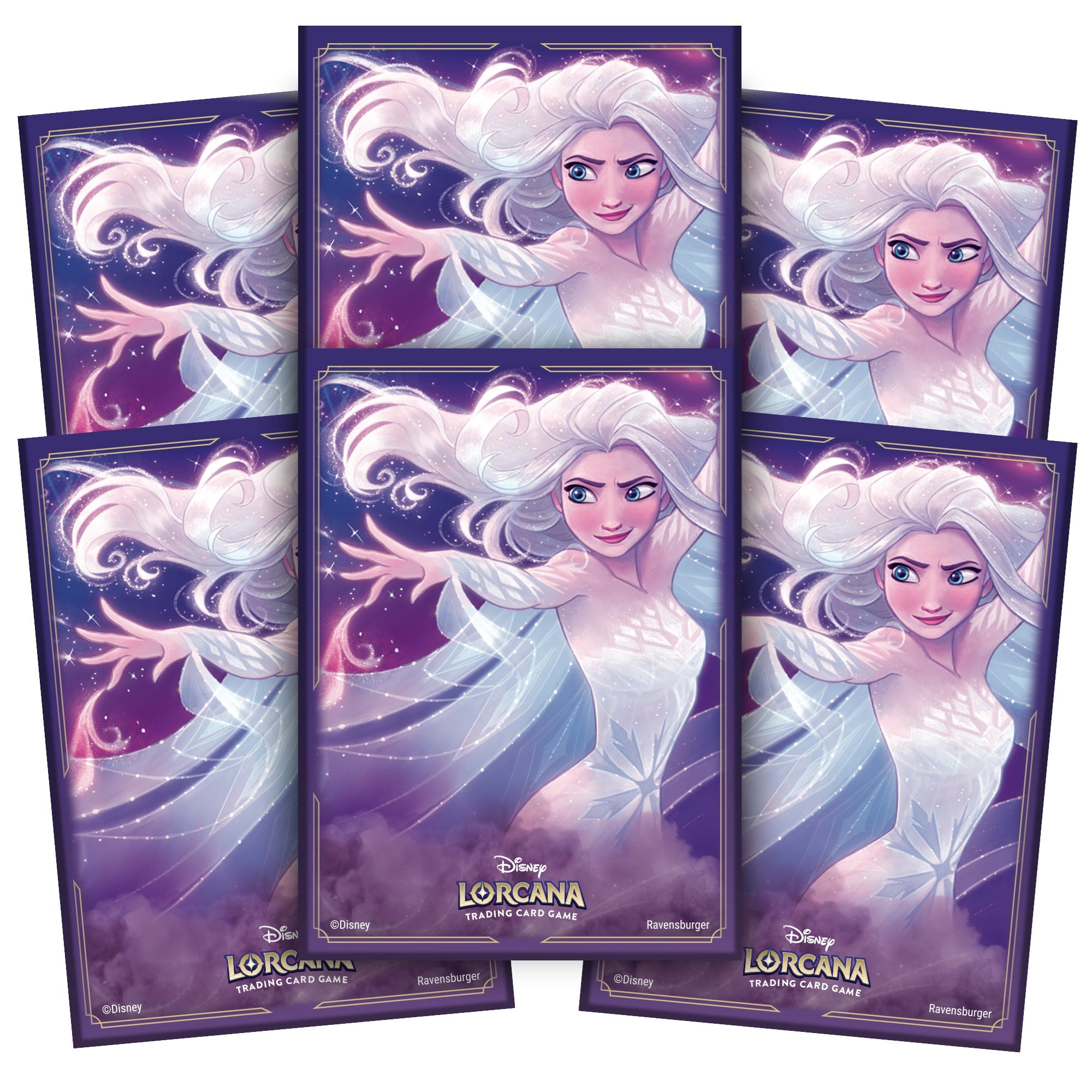 Card Sleeves (Elsa / 65-Pack) Lorcana Sealed Disney | Red Claw Gaming