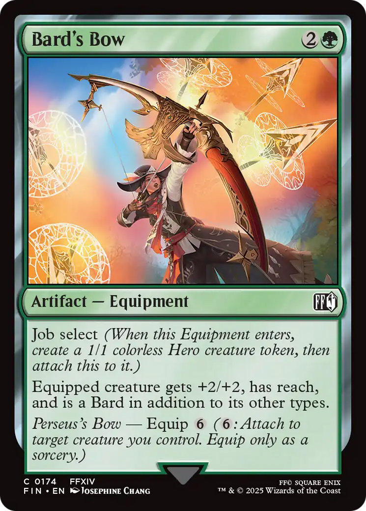 Bard's Bow [FINAL FANTASY] MTG Single Magic: The Gathering | Red Claw Gaming
