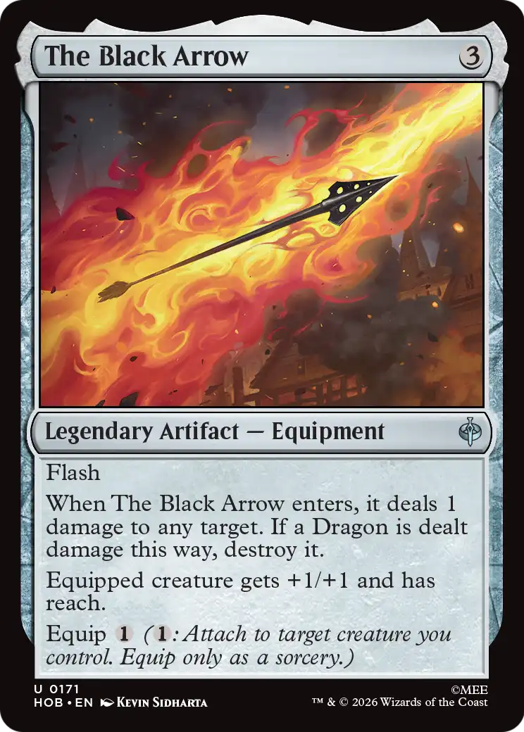 The Black Arrow [The Hobbit] | Red Claw Gaming
