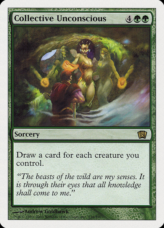 Collective Unconscious [Eighth Edition] MTG Single Magic: The Gathering | Red Claw Gaming