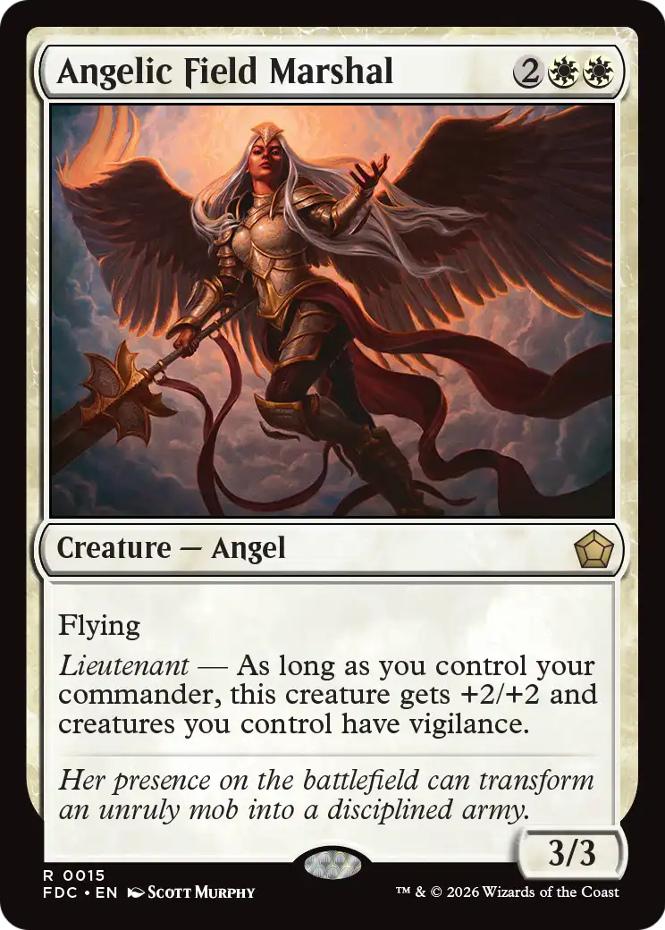 Angelic Field Marshal [Foundations Commander] | Red Claw Gaming
