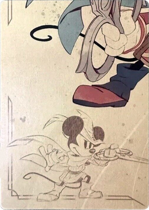 Mickey Mouse - Brave Little Tailor Puzzle Insert (Bottom Left) [The First Chapter] Lorcana Single Disney | Red Claw Gaming