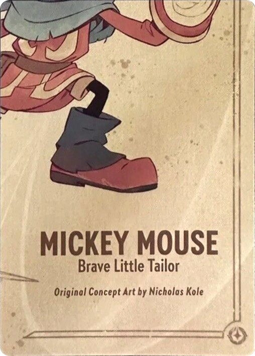 Mickey Mouse - Brave Little Tailor Puzzle Insert (Bottom Right) [The First Chapter] Lorcana Single Disney | Red Claw Gaming