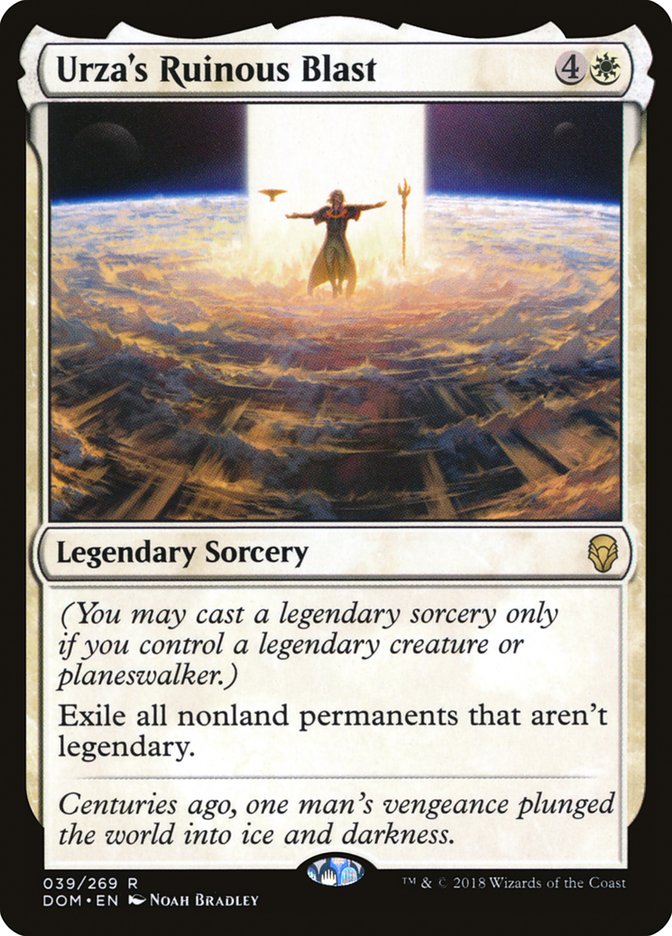 Urza's Ruinous Blast [Dominaria] MTG Single Magic: The Gathering | Red Claw Gaming