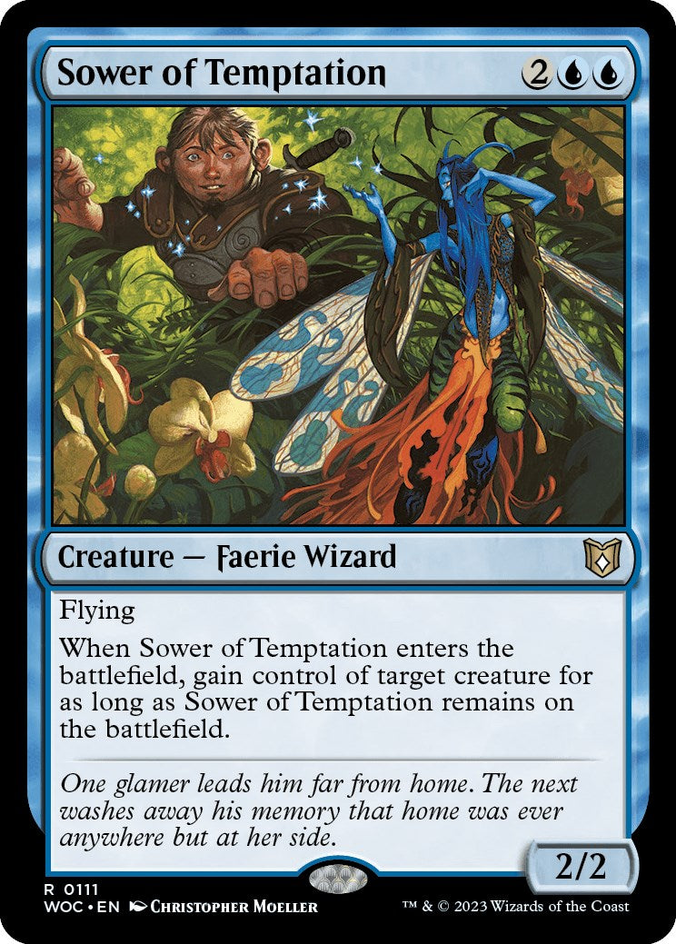 Sower of Temptation [Wilds of Eldraine Commander] MTG Single Magic: The Gathering | Red Claw Gaming