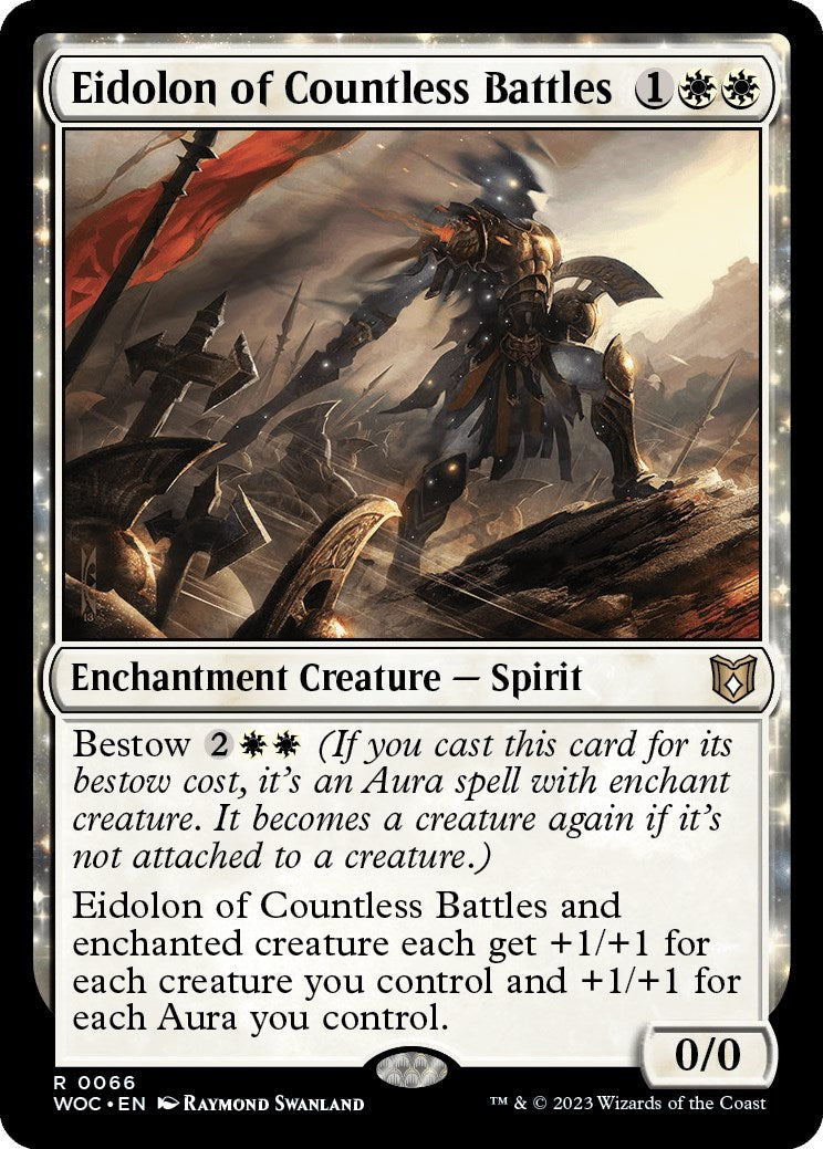 Eidolon of Countless Battles [Wilds of Eldraine Commander] MTG Single Magic: The Gathering | Red Claw Gaming