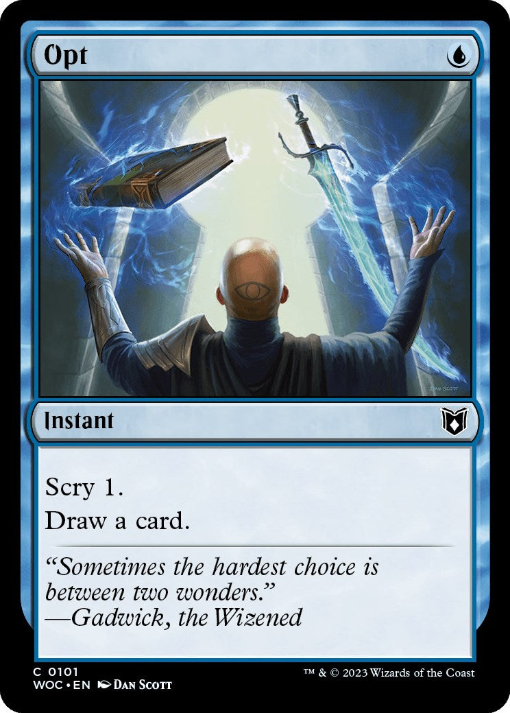 Opt [Wilds of Eldraine Commander] MTG Single Magic: The Gathering | Red Claw Gaming