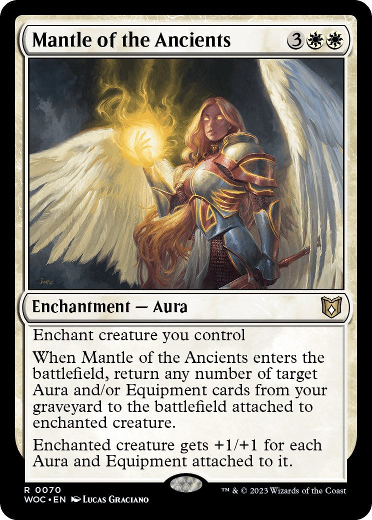 Mantle of the Ancients [Wilds of Eldraine Commander] MTG Single Magic: The Gathering | Red Claw Gaming