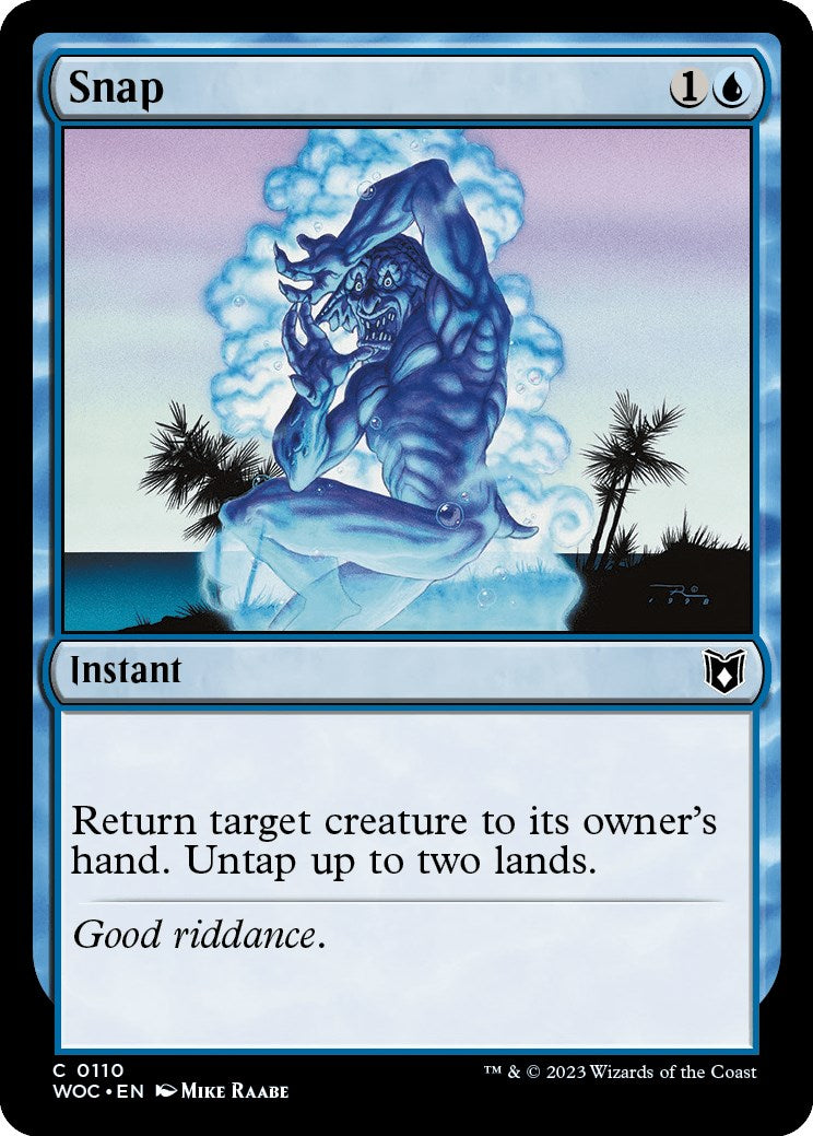 Snap [Wilds of Eldraine Commander] MTG Single Magic: The Gathering | Red Claw Gaming