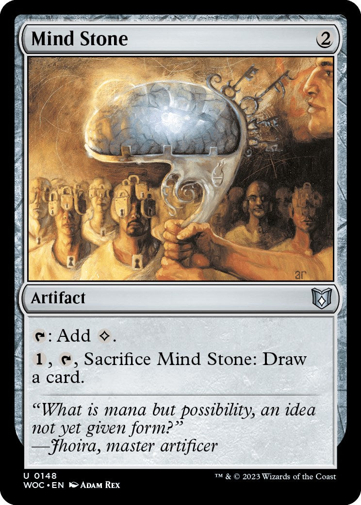 Mind Stone [Wilds of Eldraine Commander] MTG Single Magic: The Gathering | Red Claw Gaming