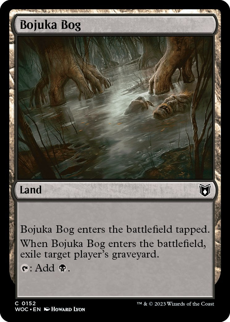 Bojuka Bog [Wilds of Eldraine Commander] MTG Single Magic: The Gathering | Red Claw Gaming