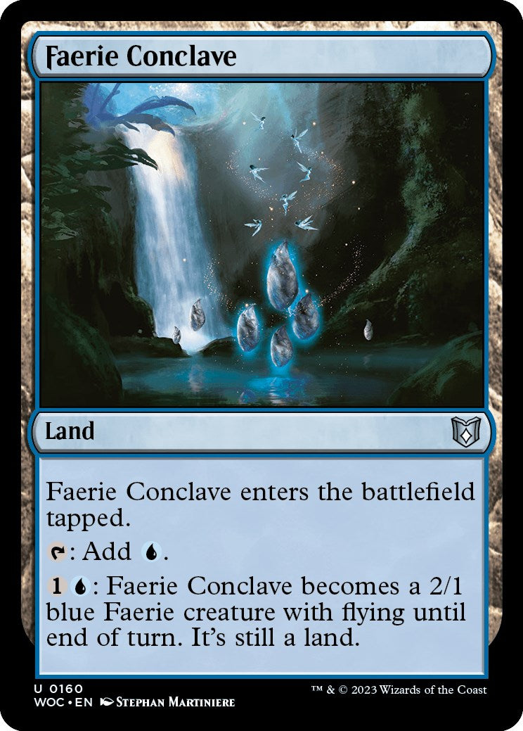 Faerie Conclave [Wilds of Eldraine Commander] MTG Single Magic: The Gathering | Red Claw Gaming
