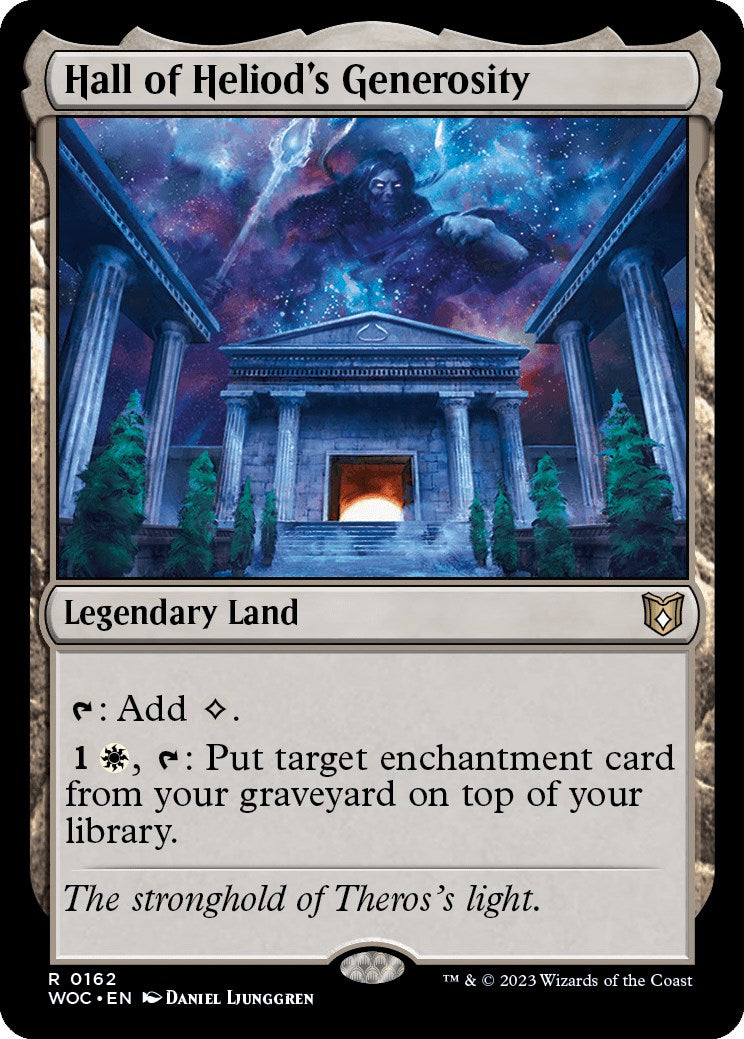 Hall of Heliod's Generosity [Wilds of Eldraine Commander] MTG Single Magic: The Gathering | Red Claw Gaming