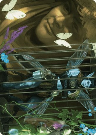 Cooped Up Art Card [Wilds of Eldraine Art Series] MTG Single Magic: The Gathering | Red Claw Gaming