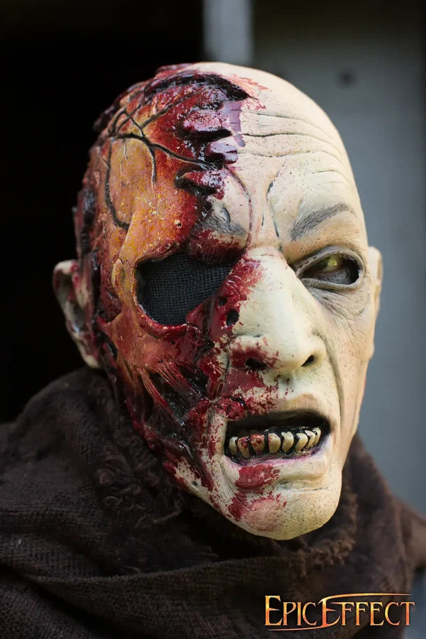 Half Face Zombie Mask | Red Claw Gaming