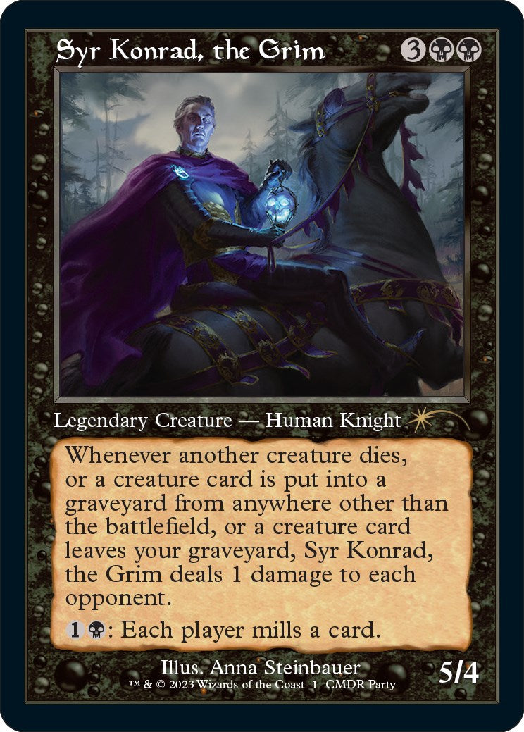 Syr Konrad, the Grim (Retro) [MagicFest 2023] MTG Single Magic: The Gathering | Red Claw Gaming