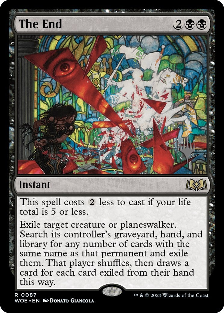 The End (Promo Pack) [Wilds of Eldraine Promos] MTG Single Magic: The Gathering | Red Claw Gaming