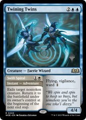 Twining Twins // Swift Spiral (Promo Pack) [Wilds of Eldraine Promos] MTG Single Magic: The Gathering | Red Claw Gaming