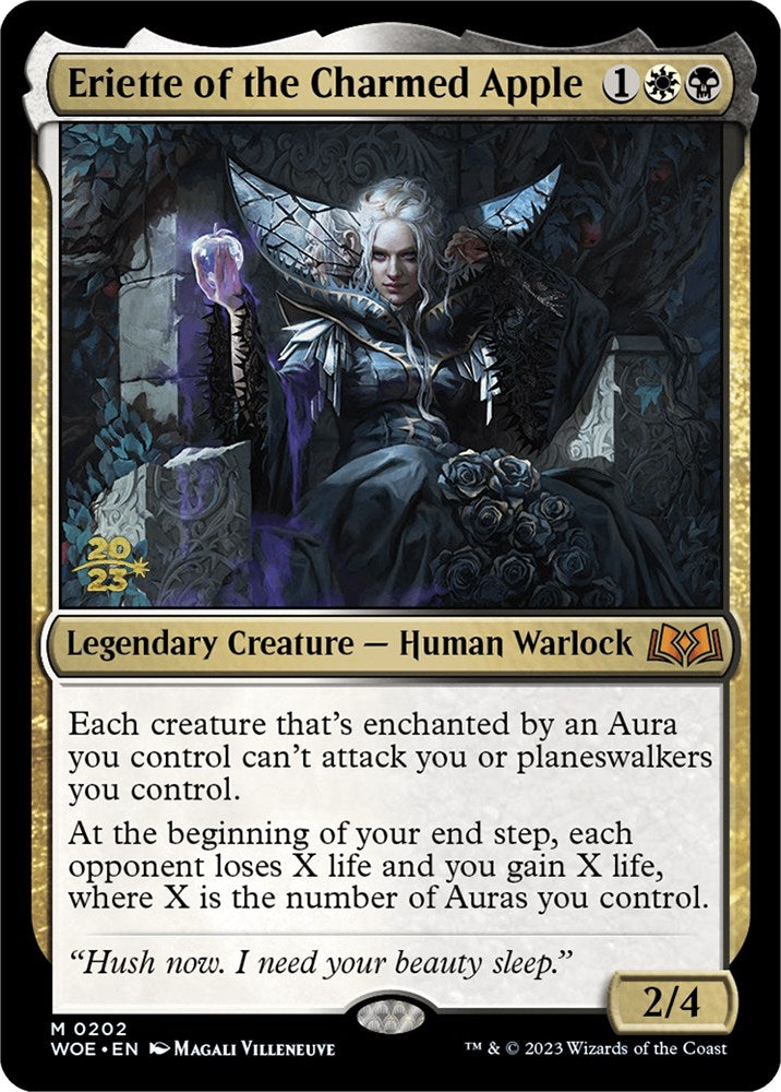 Eriette of the Charmed Apple [Wilds of Eldraine Prerelease Promos] MTG Single Magic: The Gathering | Red Claw Gaming