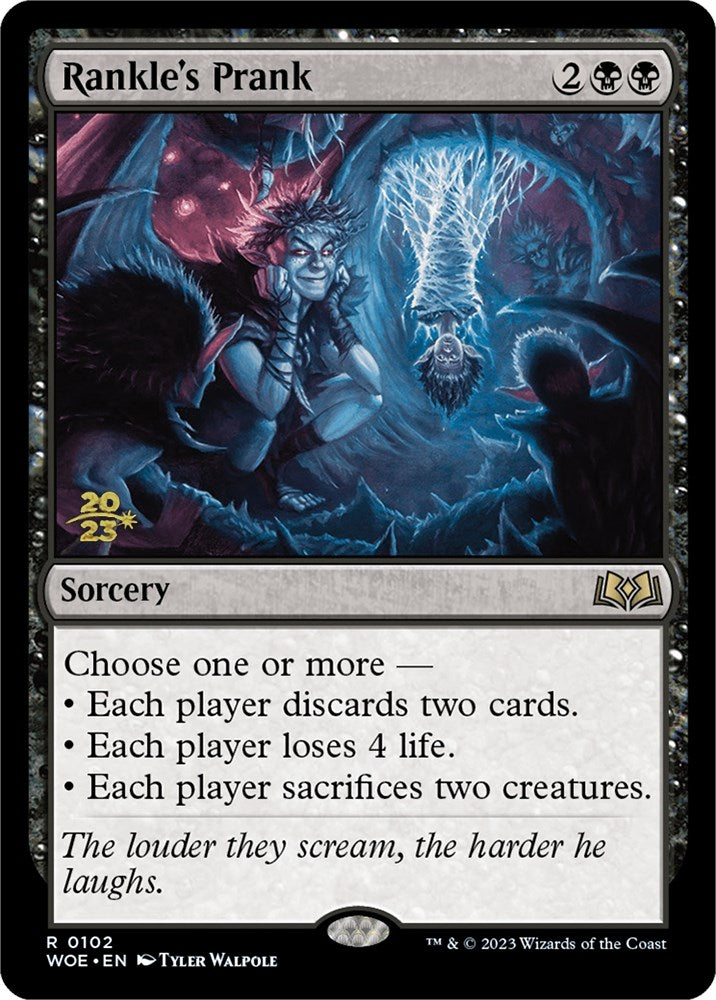 Rankle's Prank [Wilds of Eldraine Prerelease Promos] MTG Single Magic: The Gathering | Red Claw Gaming