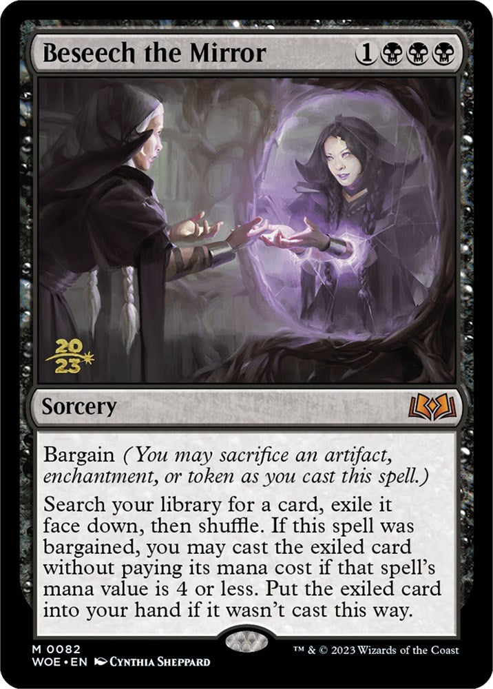 Beseech the Mirror [Wilds of Eldraine Prerelease Promos] MTG Single Magic: The Gathering | Red Claw Gaming