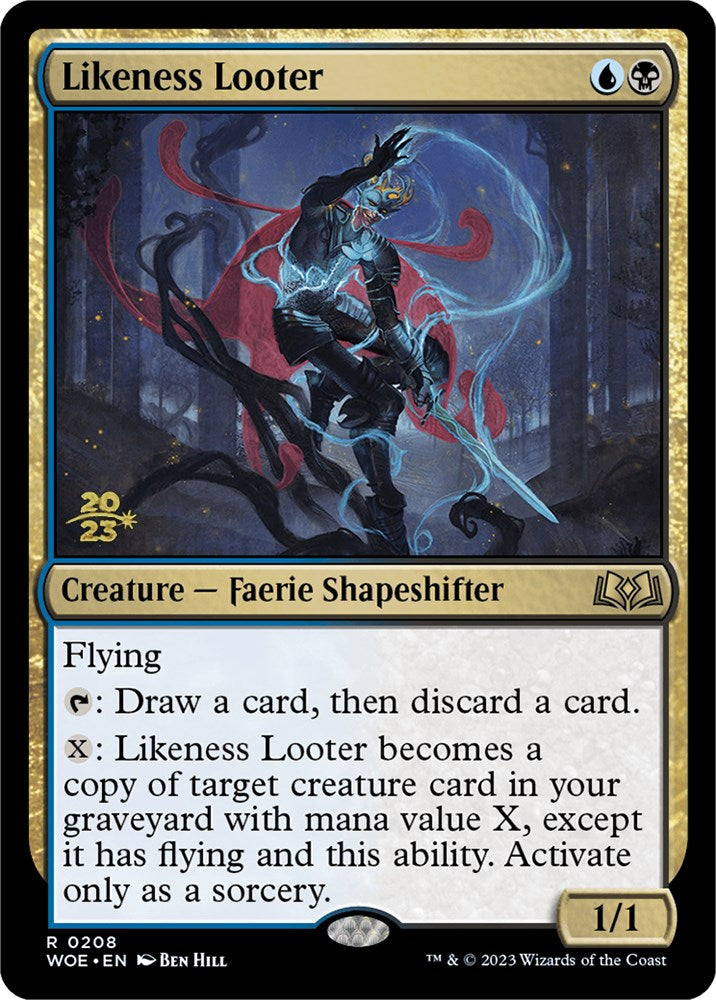 Likeness Looter [Wilds of Eldraine Prerelease Promos] MTG Single Magic: The Gathering | Red Claw Gaming