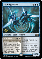 Twining Twins // Swift Spiral [Wilds of Eldraine Prerelease Promos] MTG Single Magic: The Gathering | Red Claw Gaming