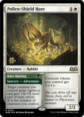 Pollen-Shield Hare // Hare Raising [Wilds of Eldraine Prerelease Promos] MTG Single Magic: The Gathering | Red Claw Gaming