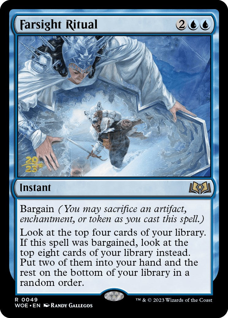 Farsight Ritual [Wilds of Eldraine Prerelease Promos] MTG Single Magic: The Gathering | Red Claw Gaming