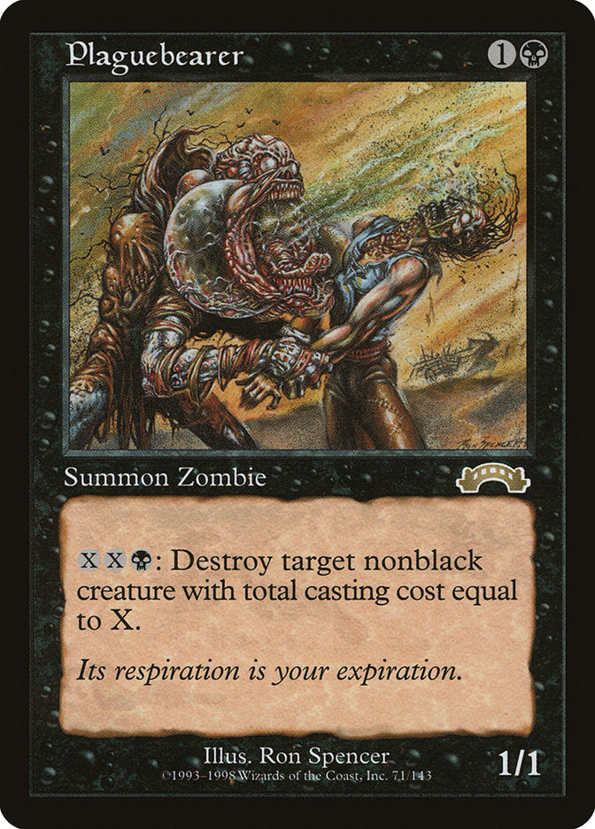 Plaguebearer [Exodus] MTG Single Magic: The Gathering | Red Claw Gaming