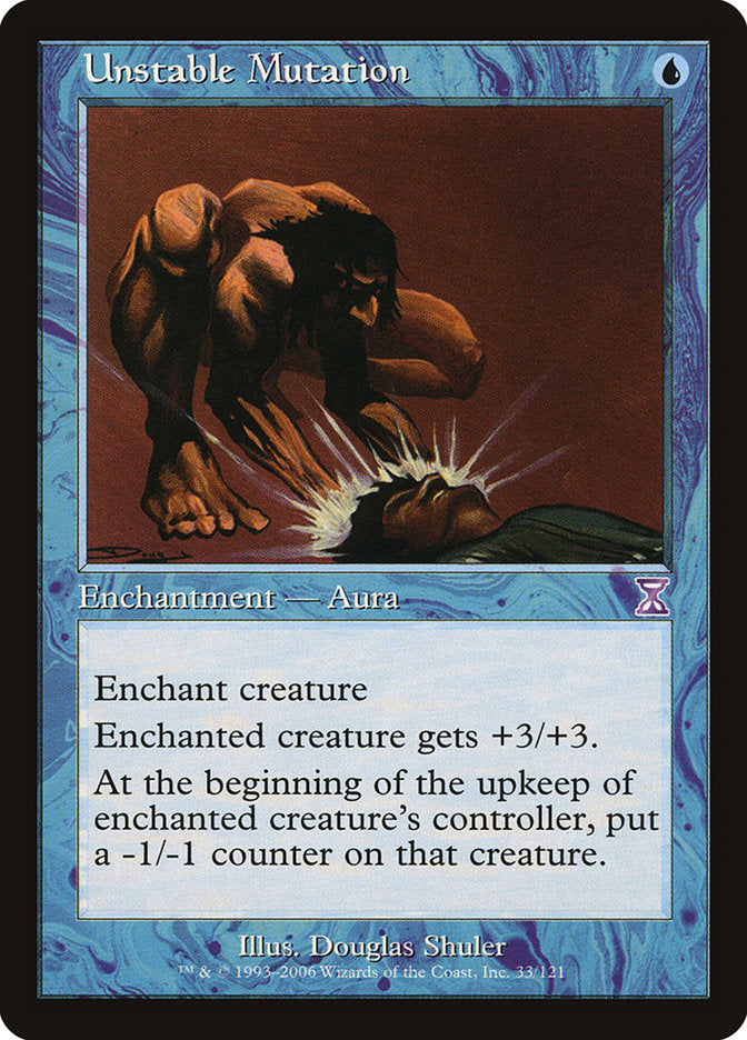 Unstable Mutation [Time Spiral Timeshifted] MTG Single Magic: The Gathering | Red Claw Gaming