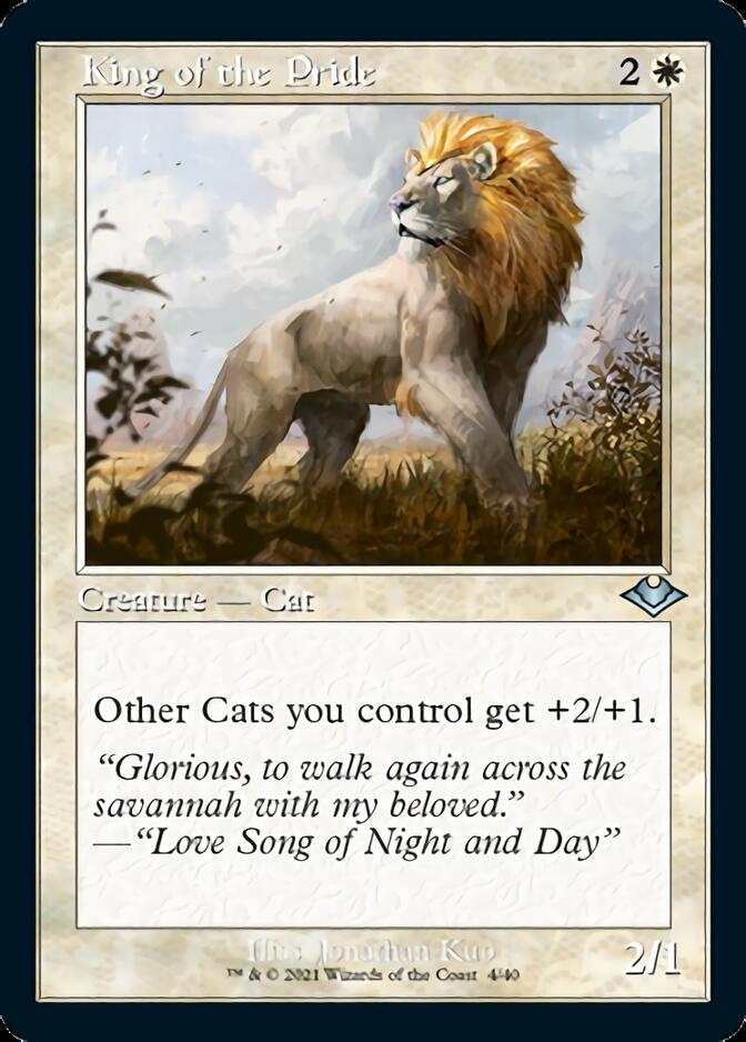 King of the Pride (Retro) [Modern Horizons] MTG Single Magic: The Gathering | Red Claw Gaming