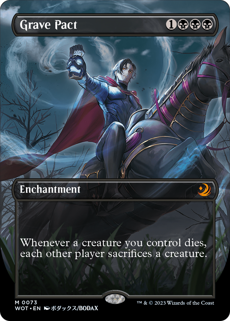 Grave Pact (Anime Borderless) [Wilds of Eldraine: Enchanting Tales] MTG Single Magic: The Gathering | Red Claw Gaming