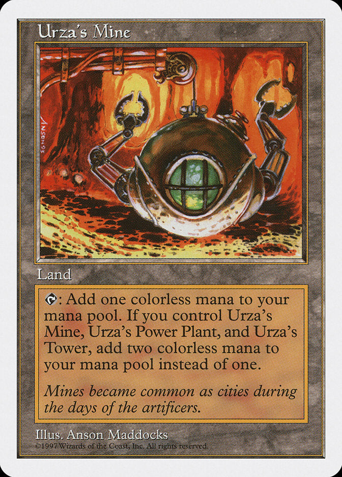 Urza's Mine [Fifth Edition] MTG Single Magic: The Gathering | Red Claw Gaming