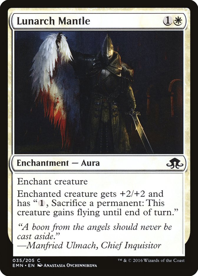 Lunarch Mantle [Eldritch Moon] MTG Single Magic: The Gathering | Red Claw Gaming