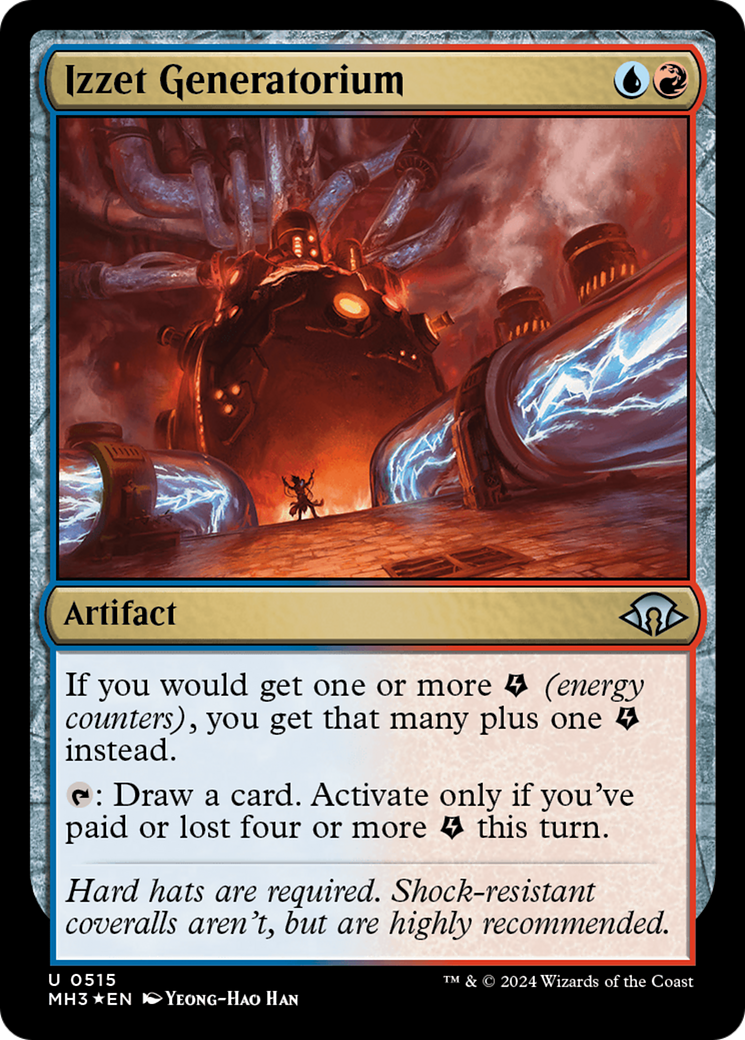 Izzet Generatorium (Ripple Foil) [Modern Horizons 3] MTG Single Magic: The Gathering    | Red Claw Gaming