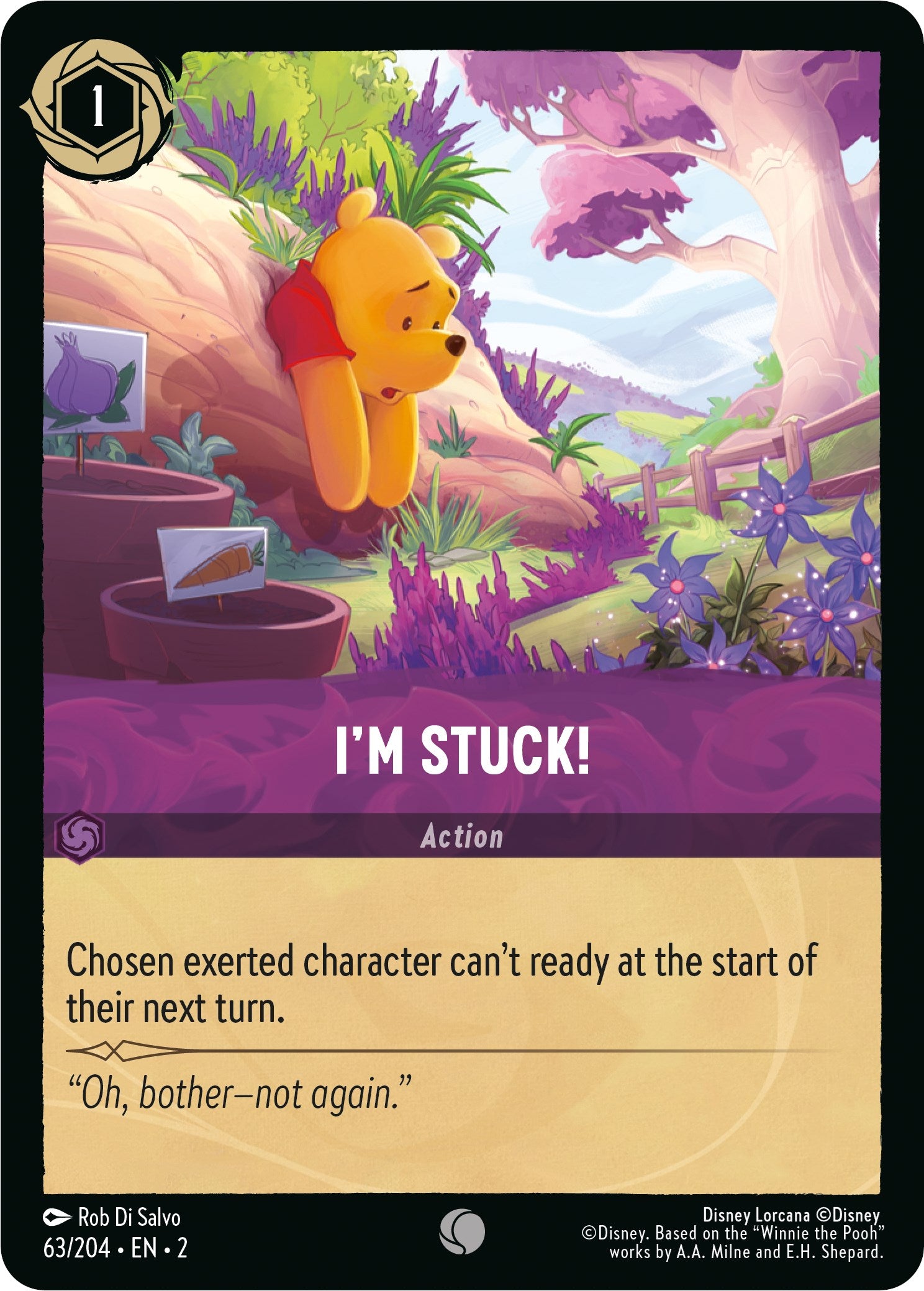 I'm Stuck! (63/204) [Rise of the Floodborn] Lorcana Single Disney | Red Claw Gaming