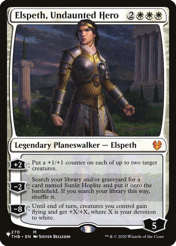 Elspeth, Undaunted Hero [The List] MTG Single Magic: The Gathering | Red Claw Gaming