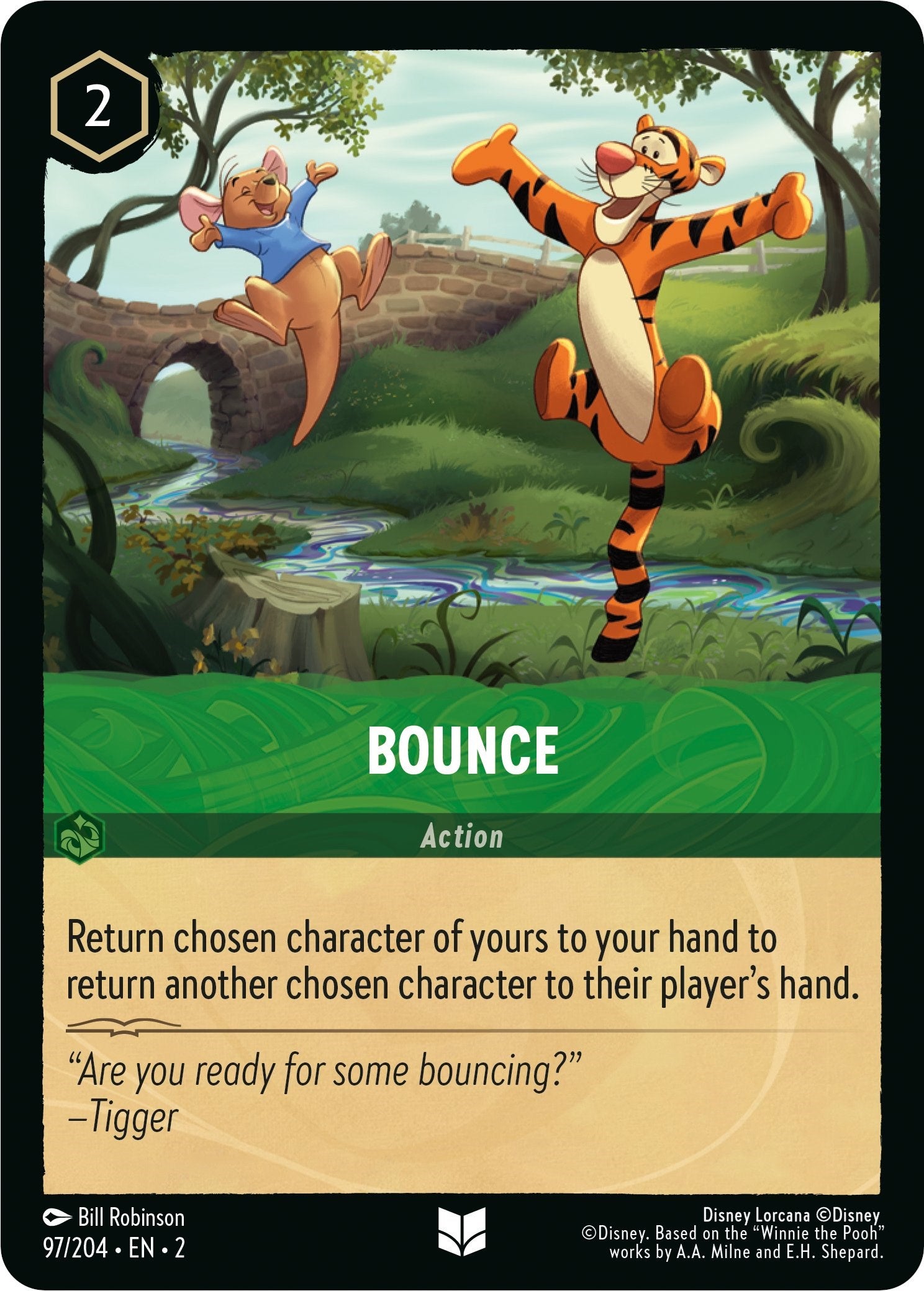 Bounce (97/204) [Rise of the Floodborn] Lorcana Single Disney | Red Claw Gaming