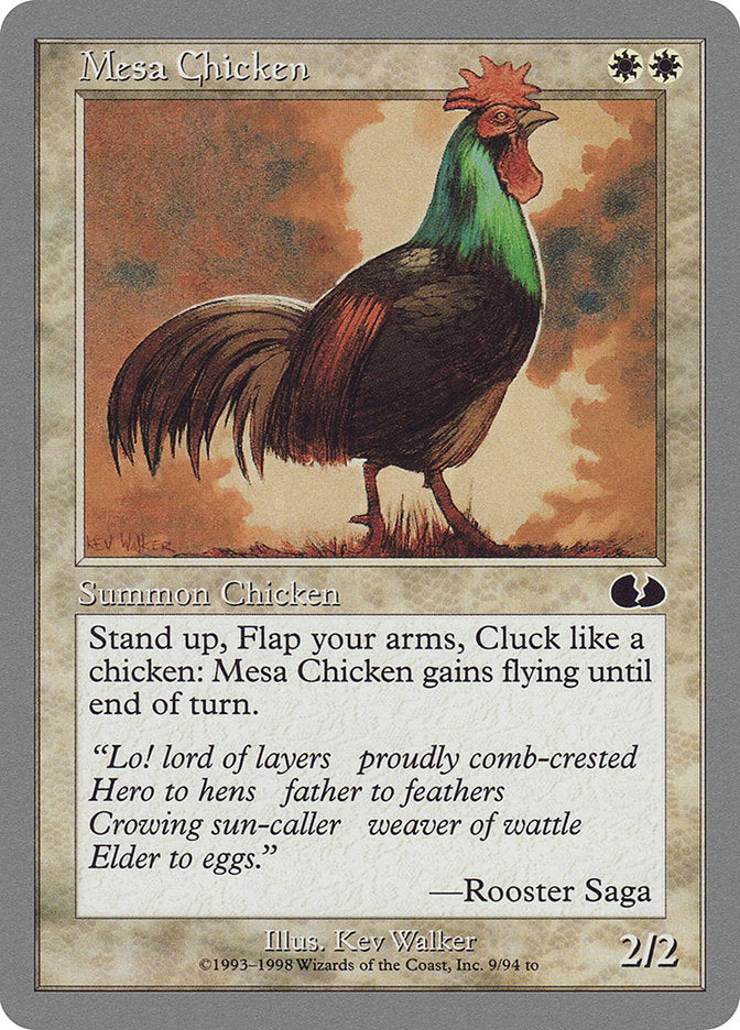 Mesa Chicken [Unglued] MTG Single Magic: The Gathering | Red Claw Gaming