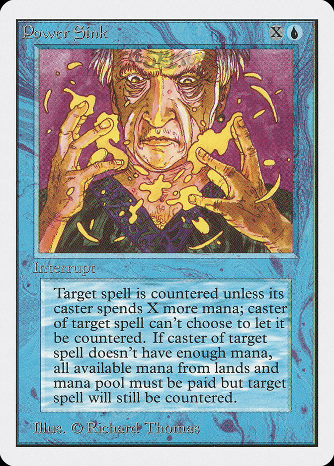 Power Sink [Unlimited Edition] MTG Single Magic: The Gathering | Red Claw Gaming