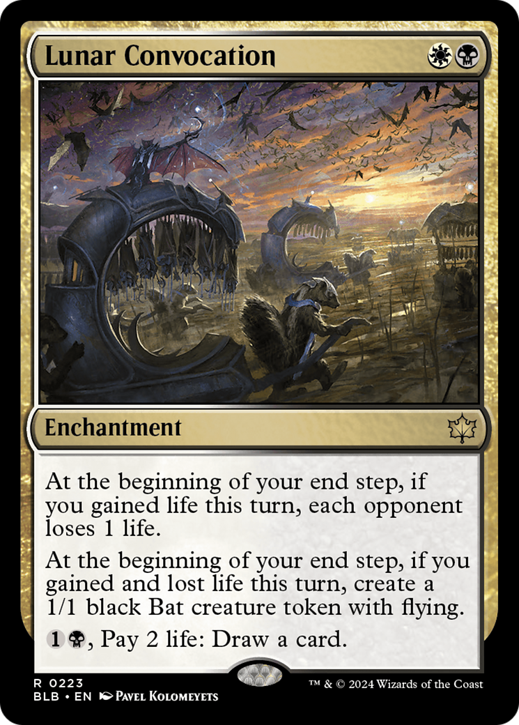 Lunar Convocation [Bloomburrow] MTG Single Magic: The Gathering | Red Claw Gaming