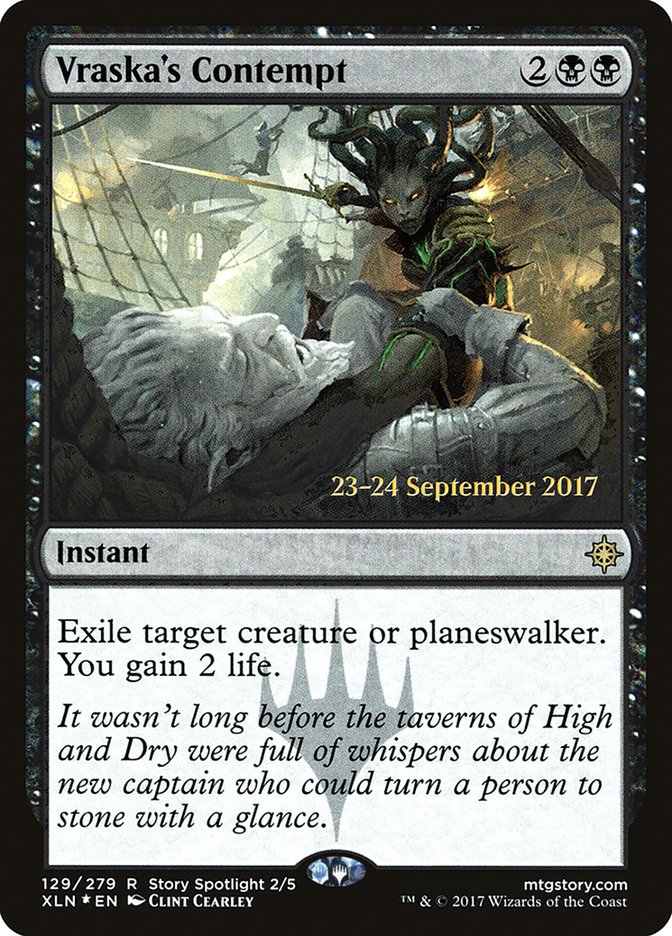 Vraska's Contempt [Ixalan Prerelease Promos] MTG Single Magic: The Gathering | Red Claw Gaming