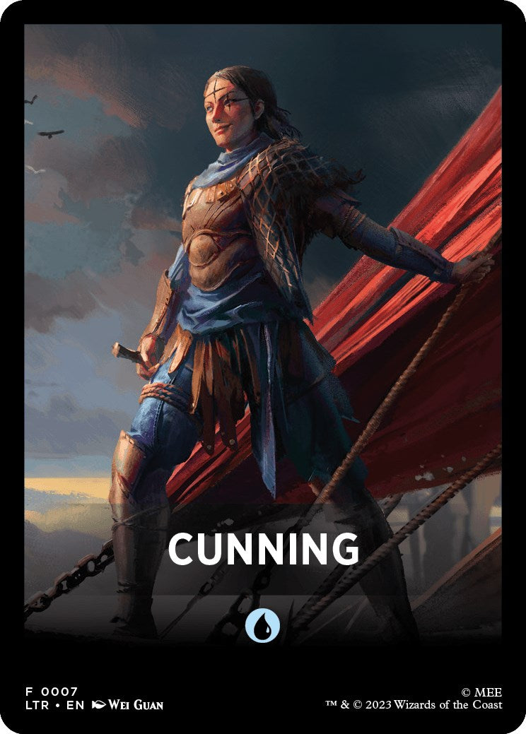 Cunning Theme Card [The Lord of the Rings: Tales of Middle-Earth] MTG Single Magic: The Gathering | Red Claw Gaming