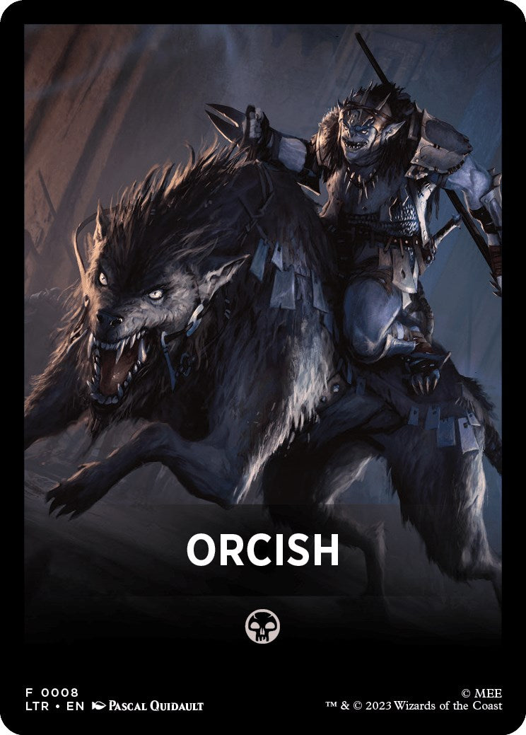 Orcish Theme Card [The Lord of the Rings: Tales of Middle-Earth] MTG Single Magic: The Gathering | Red Claw Gaming